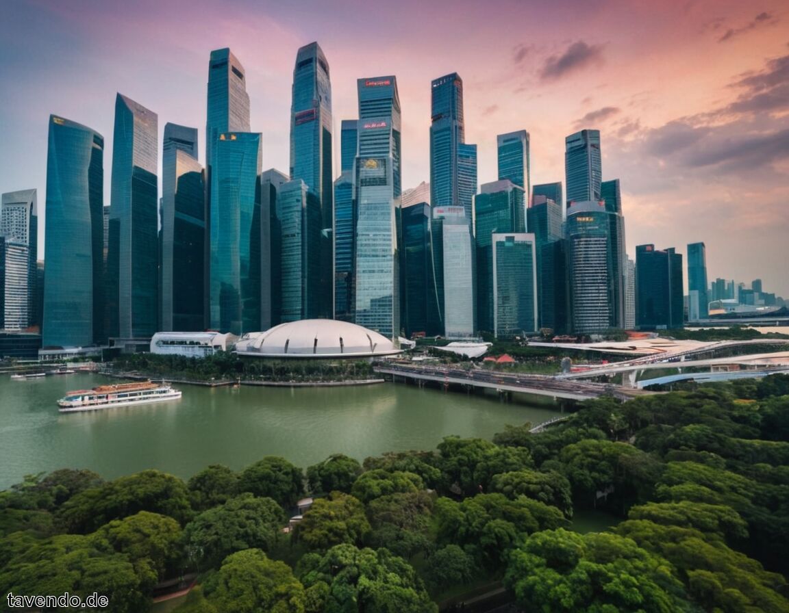 Hochentwickelte Finanzdienstleistungsbranche - Singapur als Motor der asiatischen Wirtschaftswelt